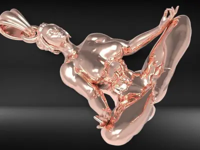Yoga pendant  3D print model
