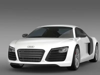 Audi R8 2013 3D model