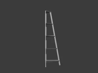Basic Corner Plant Stand Free low-poly 3D model