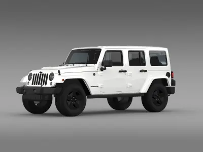 Jeep Wrangler Unlimited X 2015 3D model