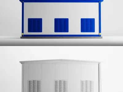 electrical substation 3D model