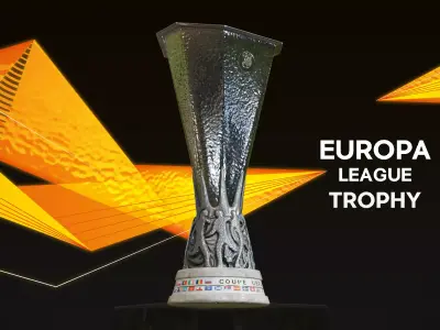 UEFA Europa League Trophy Low-poly 3D model