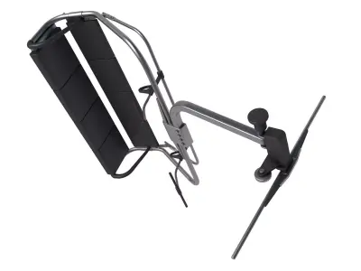 Ski lift chair  3D model