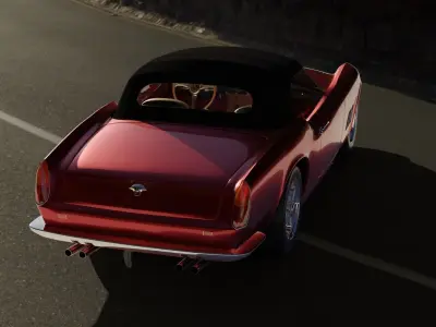 Ferrari 250 GT California Spyder 1962 3D model