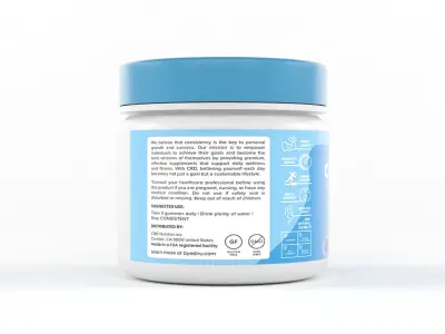 Protein Powder 3D model 44