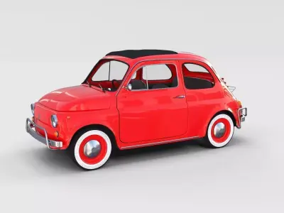 Fiat 500L Luxe 1968 rev 3D model