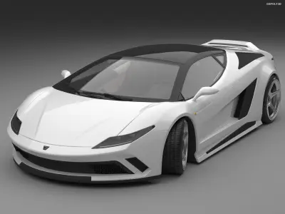 EON Generic sportcar concept 3D model