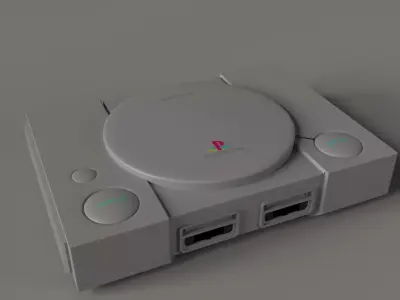 Play station props model 3D model