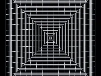 Roof structure 25O12 3D model