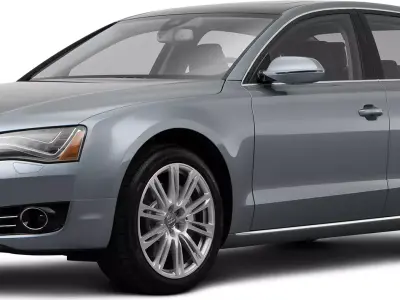 Audi a8 2014 3D model