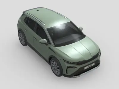 Skoda Elroq Low-poly 3D model