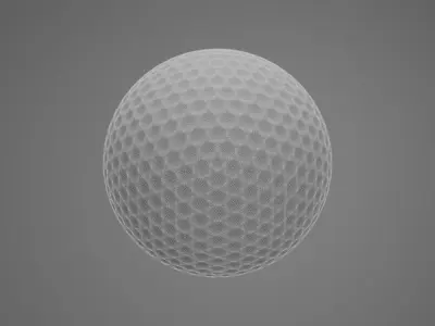 Golf Ball Generic 3D model