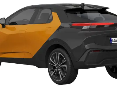Toyota C-HR 2024 3D model