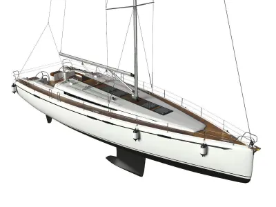 Sailboat 3D model