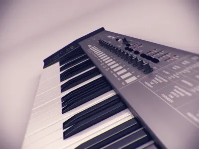 Synthesizer 3D model