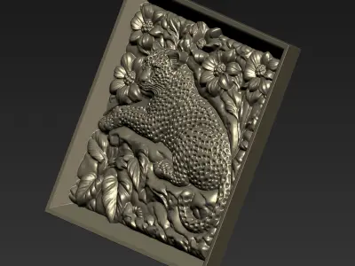Leopard A6 3D print model