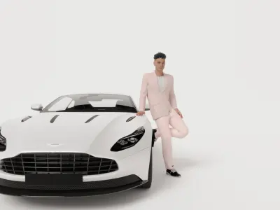 Alex updated Low-poly 3D model