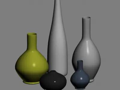 vase 33 3D model purchase