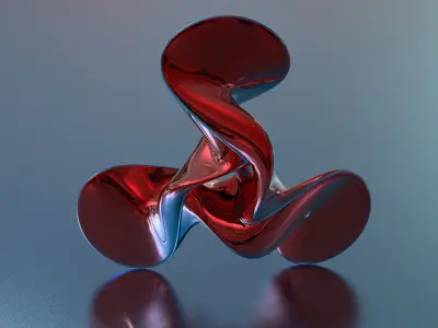 geometric modern art gm5 3D print model