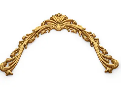 Classic decor ornament 30  3D print model