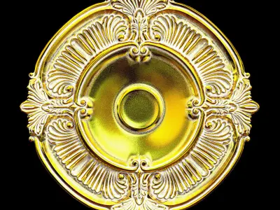 Ceiling Medallion 09 3D model