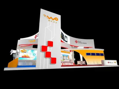 Exhibition - Area - 15X18-3DMAX2009-04 3D model