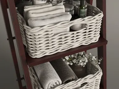  Bathroom Decor 3D model