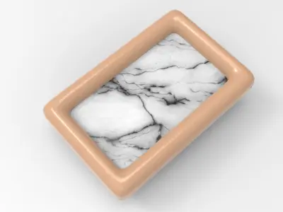Cupi Coffee Table Low-poly 3D model