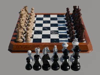 Chess 3D model
