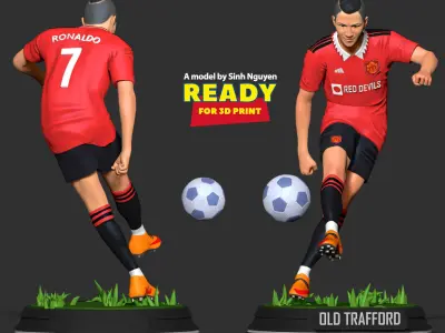 Ronaldo 2022-2023 Kit 3D print model