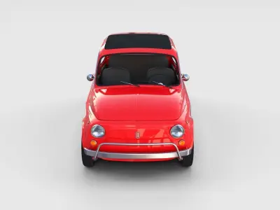 Fiat 500L Luxe 1968 rev 3D model