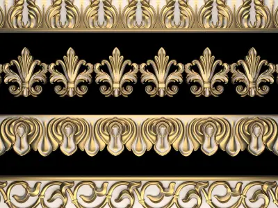 Path Ornament Pack 17 3D model