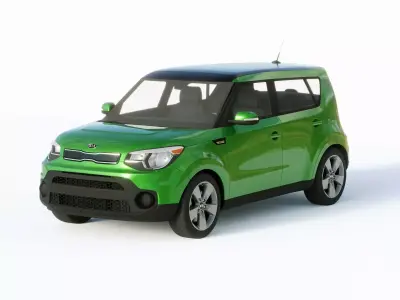 Kia Soul 2019 3D model