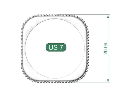 anillo y15 3D print model