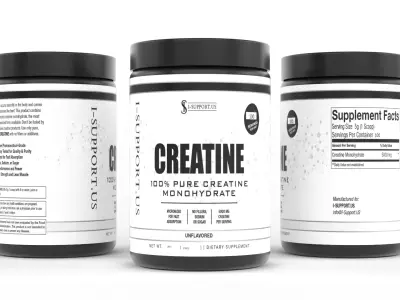 Protein Powder 3D model 46