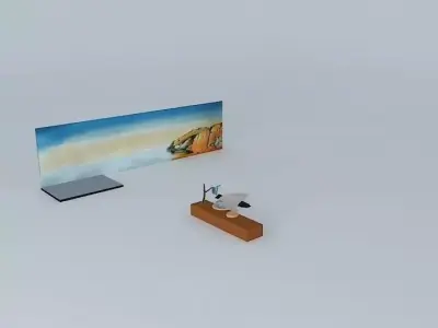 Salvador Dali The Persistence of Memory Free 3D model