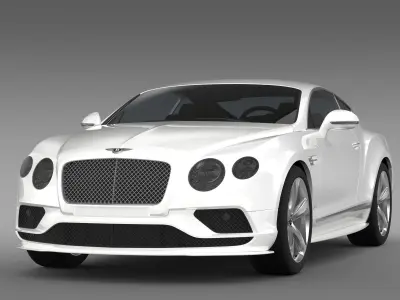 Bentley Continental GT Speed 2015 3D model