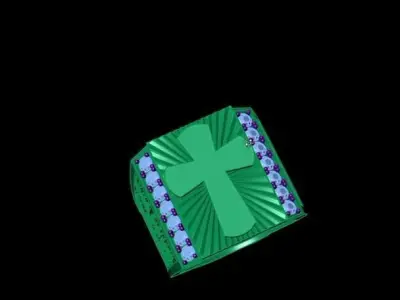 PADRENUESTRO RING 3D print model