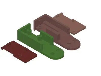 limit switch casing 3D print model