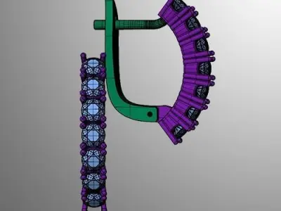 Earrings 30 3D print model