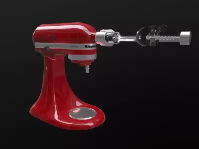 Fruit and Vegetable Spiralizer Low-poly 3D model