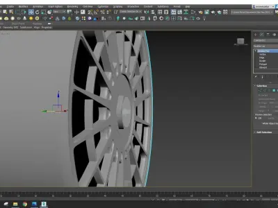 Rotiform Wheel 3D model by nosevicartur
