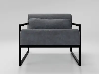 Armchair - AMBAR 3D model