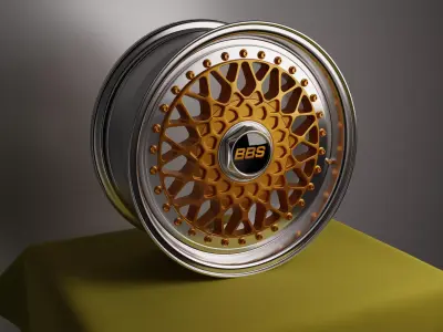 BBS RS Wheel 3D model