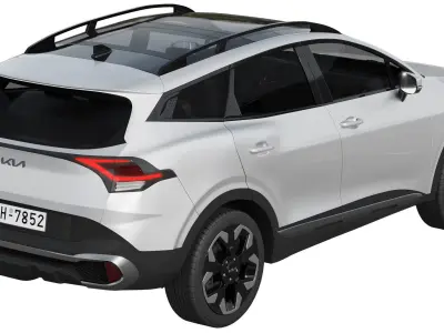 Kia Sportage 2022 3D model