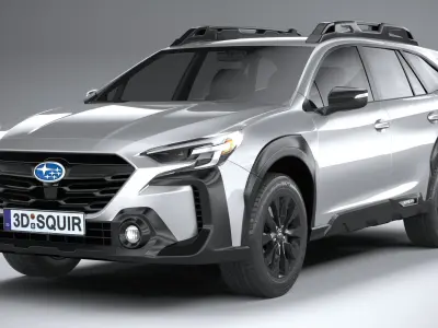 Subaru Outback 2023 3D model