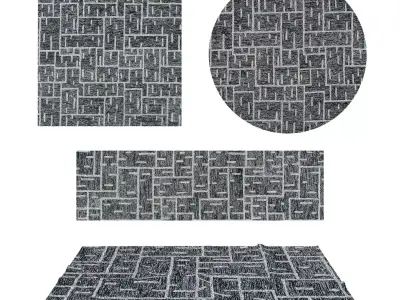 Rugs No 439 Low-poly 3D model