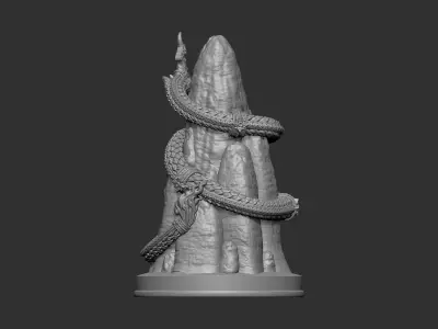 King of Naga 3D print model