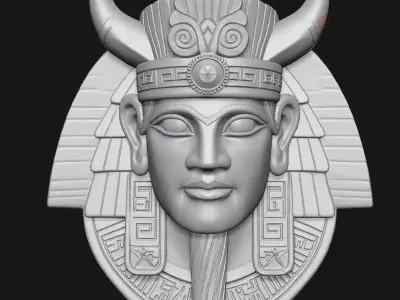 Pharaoh 3D print model purchase