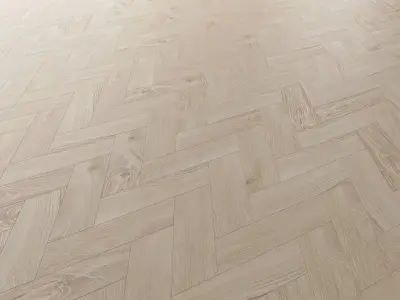 Parquet Oak Arctic NEW Firestop set 5 3D model